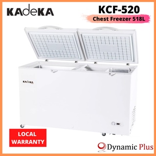 KADEKA KCF-520 Double Door Chest Freezer 518L