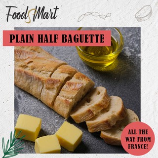 ANGES Plain Baguette Part Baked (2 x 140g) - [FoodSMart]