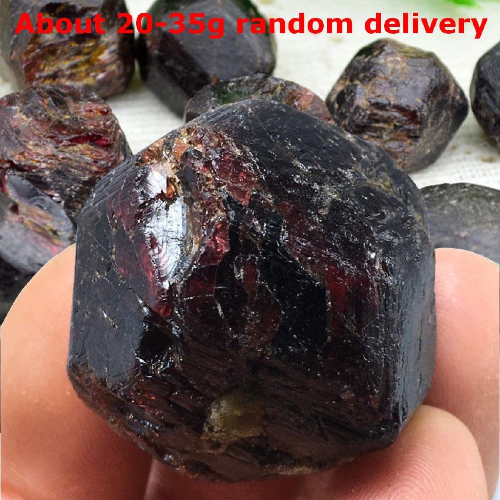 20-35g 1PCS Natural RED Garnet Crystal gemstone rough stone mineral specimen