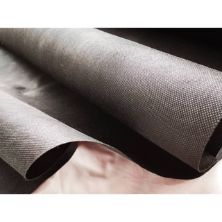 75gsm x 63" PP Non-woven Fabric Kain Kertas Black DIY Fabric Material For Sofa Lining Bag Home Decor-Half Meter Order