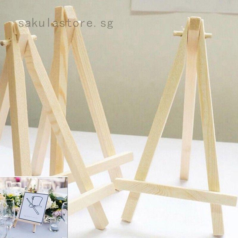 Wedding Table Card Stand Mini Artist Wooden Easel Artwork Display Holder New