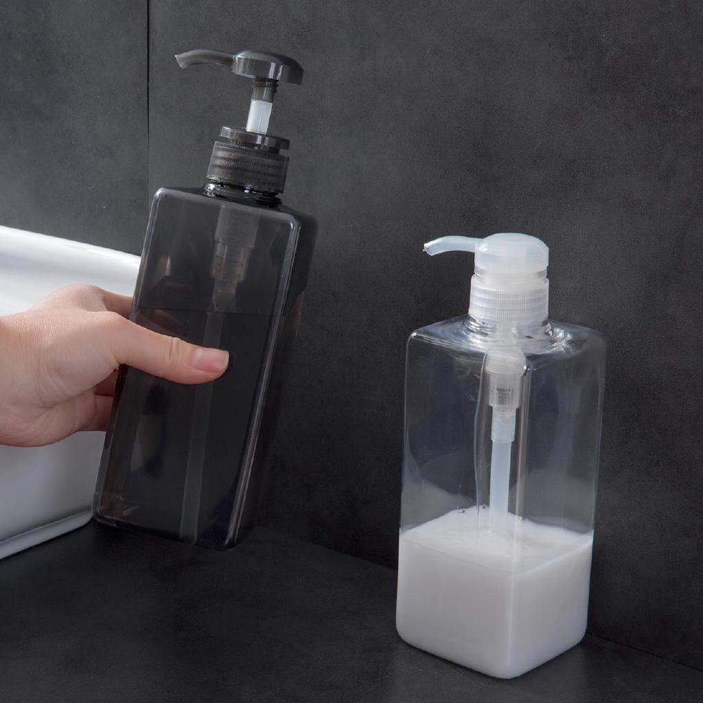1 Pcs Pressing Shower Gel Sanitizer Bottle Large Capacity Shampoo Empty Bottle