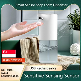 SG Local Seller / Smart & Auto Sensor Soap Foam Dispenser - No Battery Replacement Required