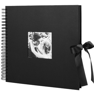 Scrapbook Photo Album with Photo Opening, Wedding Guest Book, DIY Scrapbooking