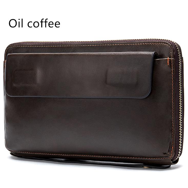 Long Wallet Casual Bag Leather Men Wallet Men Purse Phone Card Holder for men