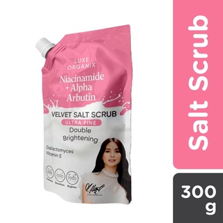 Luxe Organix Niacinamide + Alpha Arbutin Double Brightening Spa Salt 300g