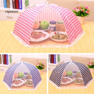 【VIP】18inch Round Grids Foldable Mesh Anti Fly Mosquito Dining Table Meal Food Cover
