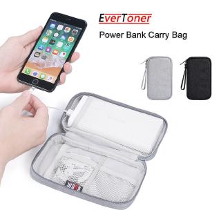 Power Bank Pouch Portable Digital Cable Data Line Storage Bags Earphone Travel case Protective Carrying Case