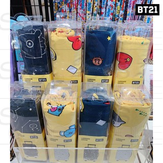 BTS BT21 Official Authentic Goods Luggage Cover 28in By Monopoly