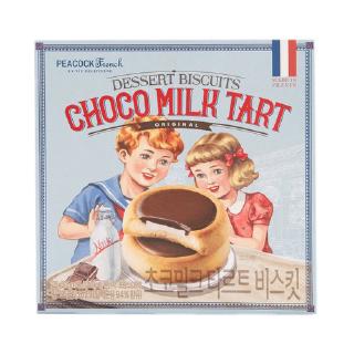 [PEACOCK] Choco Milk Tart Biscuit 225g