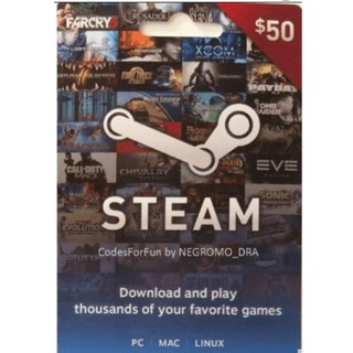 STEAM USA Gift Card $50_Access US Content