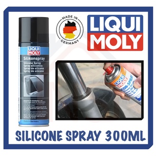 LIQUI MOLY Silicone Spray 300ml / Long Lasting Lubricant for door, window, Seat Tracks