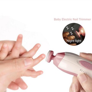 Electric Baby Nail Trimmer Baby Scissors Babies Nail Care Safe Nail Clipper