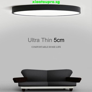 XI-Ceiling Lights Ultra Slim 5CM LED Light,Flush Mount 6000K Daylight White LED,Ultra-Thin Lamps