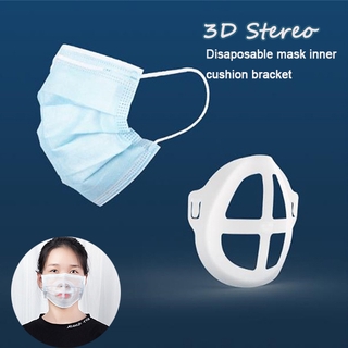 3D Breathable Mask Bracket Mask Bracket Guard 3D Mask Nose & Mouth Support Lipstick Protection Cool Mouth Mask Bracket 3D Nose Pads Smoothly Face Mask Inner Support Frame More Space for Comfortable Breathing Washable Reusable