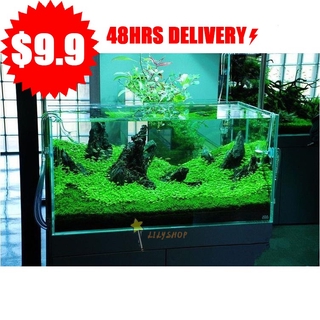 fish tank/Eco-water grass heat bending fish tank aquarium ordinary small fish tank