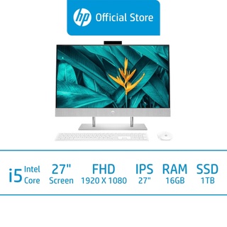 HP All-in-One Desktop PC 27-dp1120d / 11th Gen Intel i5-1135G7 / 16GB RAM / 1TB SSD / 27 FHD / IPS Display / Win 10