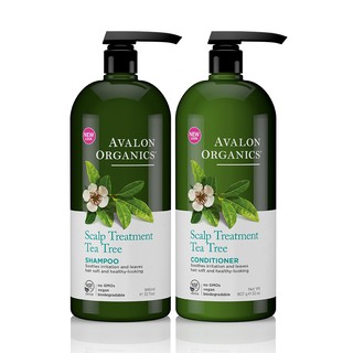 Avalon Organics Tea Tree Scalp Treatment Shampoo / Conditioner 946ml