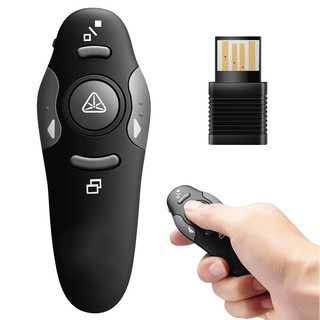 2.4 GHz USB PowerPoint Presenter Wireless Remote Control Laser RF Pointer Pen