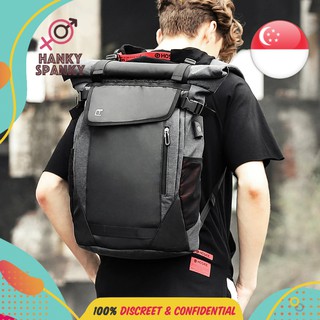 TANGCOOL Korean Style Men Fashion Backpacks Unisex Women School Backpack for Cool Boys 15.6" Laptop Luggage Bag Man Bags