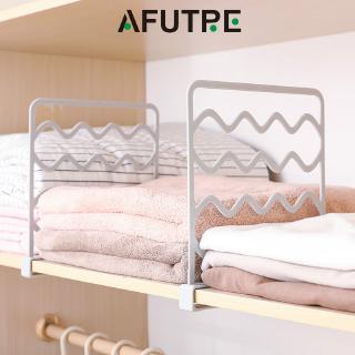 Afutre Wardrobe Partition Shelves Divider Closet Shelf Dividers Clothes Wire Shelving Storage Layered Partition