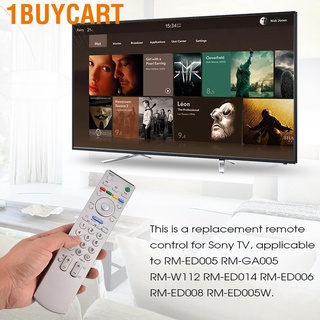 1buycart New Replacement Remote Control RM-ED005 for SONY TV RM-G RM-W112 RM-ED014