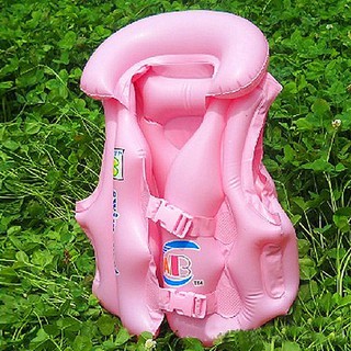 2 Color Baby Float Swimming Aid Life Jacket Inflatable Swim Beach VestLGSD