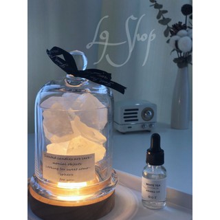 Aromatherapy Natural Crystal Diffuser 500g Essential Oil Fire-free Lamp