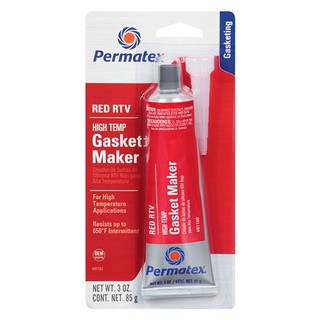 Permatex High-temp Red Rtv Silicone Gasket Maker 85g 81161
