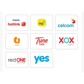 5RM Malaysia Celcom/Maxis(Hotlink)/DiGi ?PhoneCard Topup