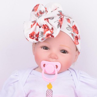 Baby Infant Kids Girls Bowknot Hairband Turban Bowknot Headwrap Hairband