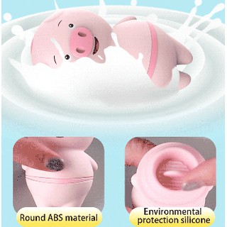 Cute Pink Pig Tongue Vibrator Licking Vibrator Sex Toy for Women 10 Mode Clitoris Nipple Massage Vagina