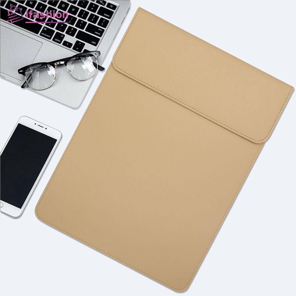 Vacuum PU Leather Sleeve Notebook Carry Bag For MacBook Air Pro 13 inch [Ifa]