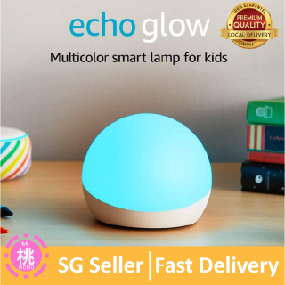 Echo Glow - Multicolor Smart Lamp for Kids, a Certified for Humans Device – Requires compatible Alexa device