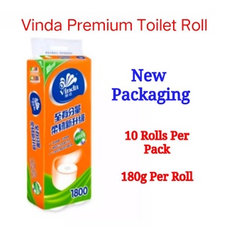 Vinda Premium Toilet Paper / Toilet Roll [SG Ready Stocks]