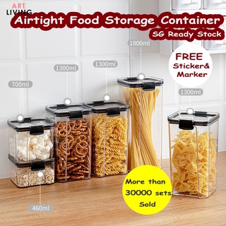 ArtLiving Airtight Storage Container For Kitchen Dry Food