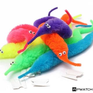 Random Magic Twisty Fuzzy Worm Wiggle Moving Sea Horse Kids close-up street comedy Magic Tricks Toys wholesale p