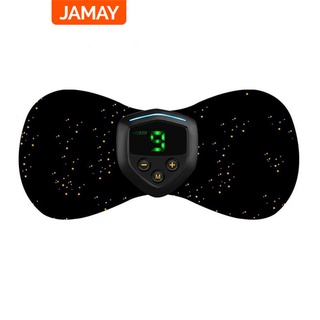 Jamay NG3Q Intelligent Cervical Neck Massager Pulse Mini Portable Massages Stickers Physical Therapy Multi function