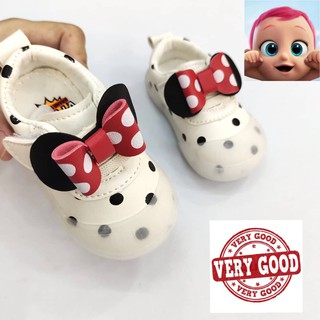!! New Ready Stock !!New kasut raya Disney Minnie Ribbon Fashion Shoe