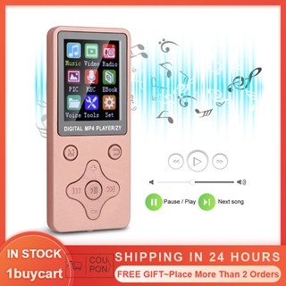 1buycart 8 GB portable MP3 player 1.8 inch Bluetooth digital audio MP4 with music and v