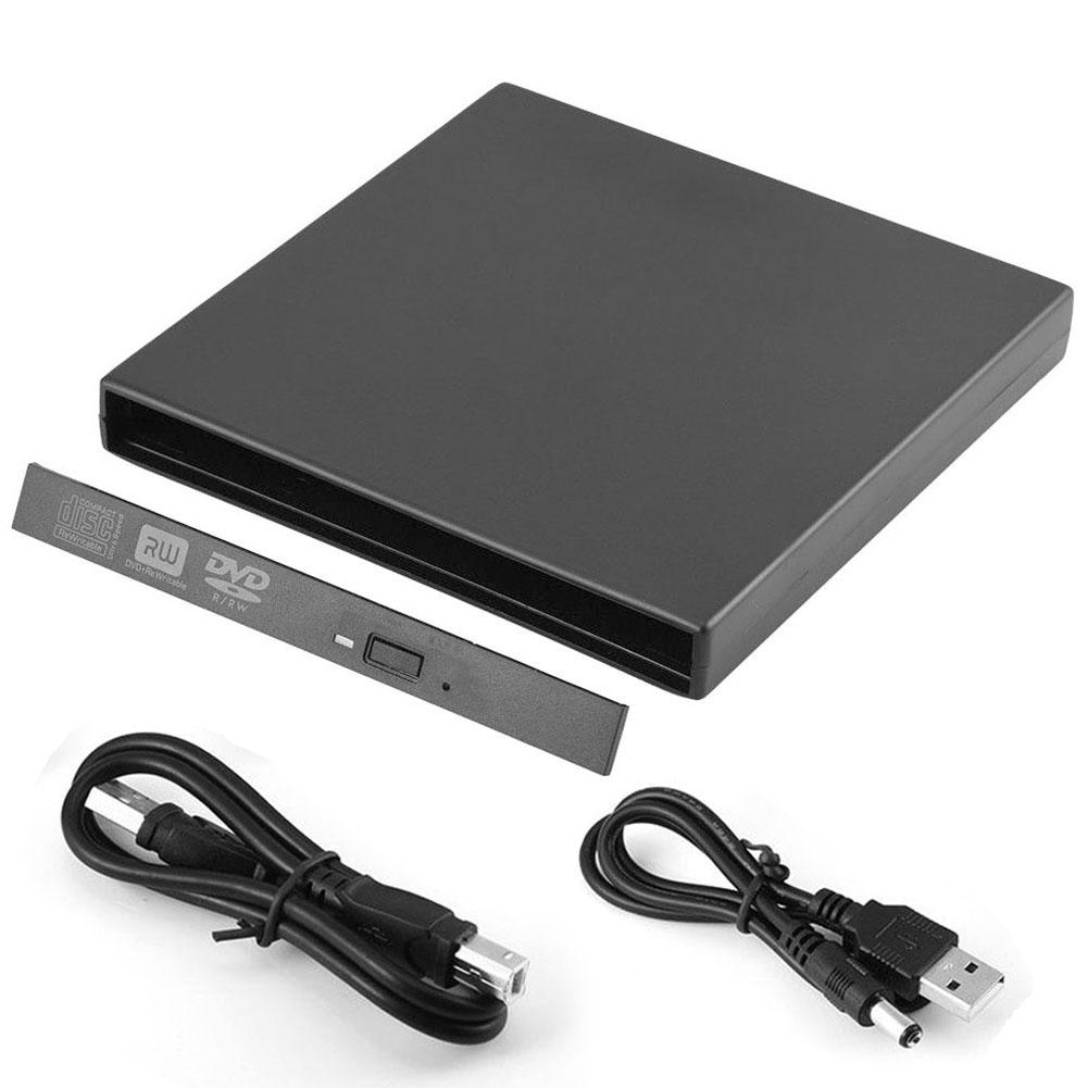 12.7mm SATA Laptop DVD Enclosure USB 2.0 CD-ROM Optical Drive Case