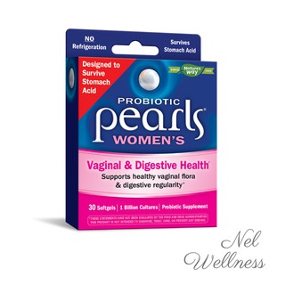 Enzymatic Therapy Probiotic Pearls Women's Vaginal & Digestive Health 30 Softgels Pro Biotic Bloating Constipation