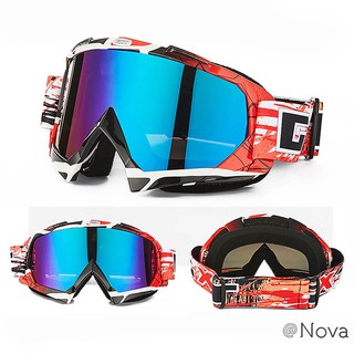❤Nova Motocross Goggles ATV MTB DH Windproof Skiing Moto Bike Glasses (1)