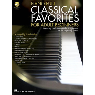 Hal Leonard Piano Fun Classical Favourite for Adult Beginners