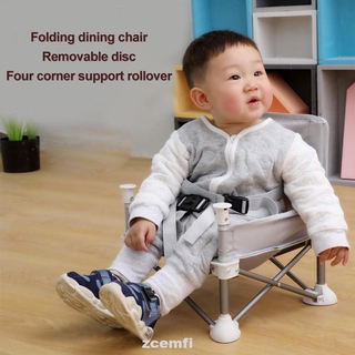 Aluminum Alloy Detachable Baby Portable Foldable Children Dining Chair