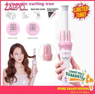 ZAPPO V&V Automatic Iron Ceramic Hair Curler/Automatic Curling Stick Electric Rotating