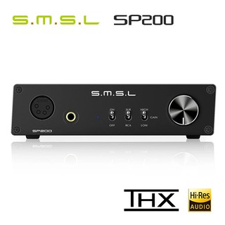 SMSL SP200 THX HP Amp XLR Balance Headphone Amplifier Lower Noise Small Size THX AAA 888 Technology Pre-Amplifier 2