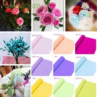 Supplies Florist Romantic Flower Wrapping Streamer Roll Crepe Paper Gift Wrap