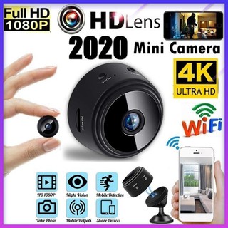 [Fanpin] A9 Mini Camera 4K Full HD 1080P Cam App 150 Degree Viewing Angle Wireless WiFi IP Network Monitor Security Camera