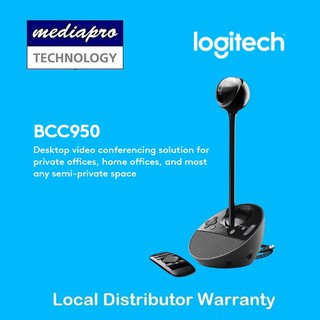 Logitech BCC950 Full HD PTZ Conference Cam with Speaker & Mic - 2 Year Logitech Singapore Warranty